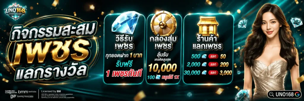 UNO168 อาณาจักรคาสิโนระบบใหม่