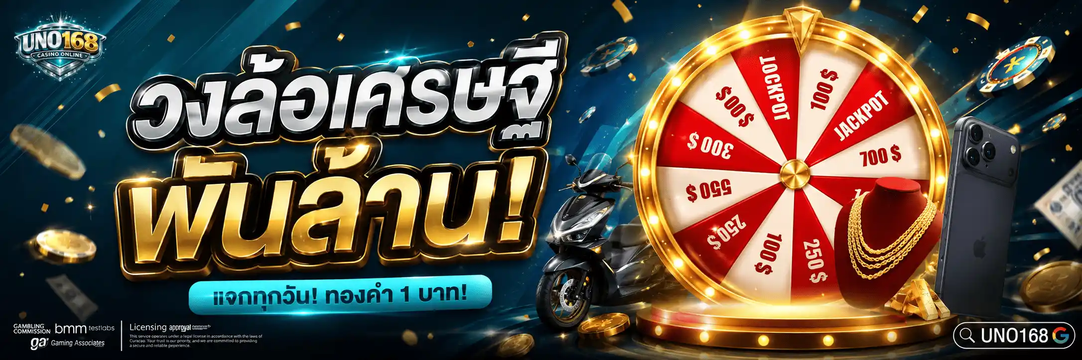 UNO168 อาณาจักรคาสิโนระบบใหม่